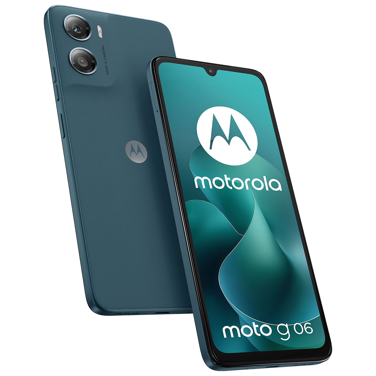 SMARTPHONE MOTOROLA MOTO G06 17,5 CM (6.88') DOPPIA SIM ANDROID 15 4G USB TIPO-C 4GB 128 GB 5200 MAH BLU